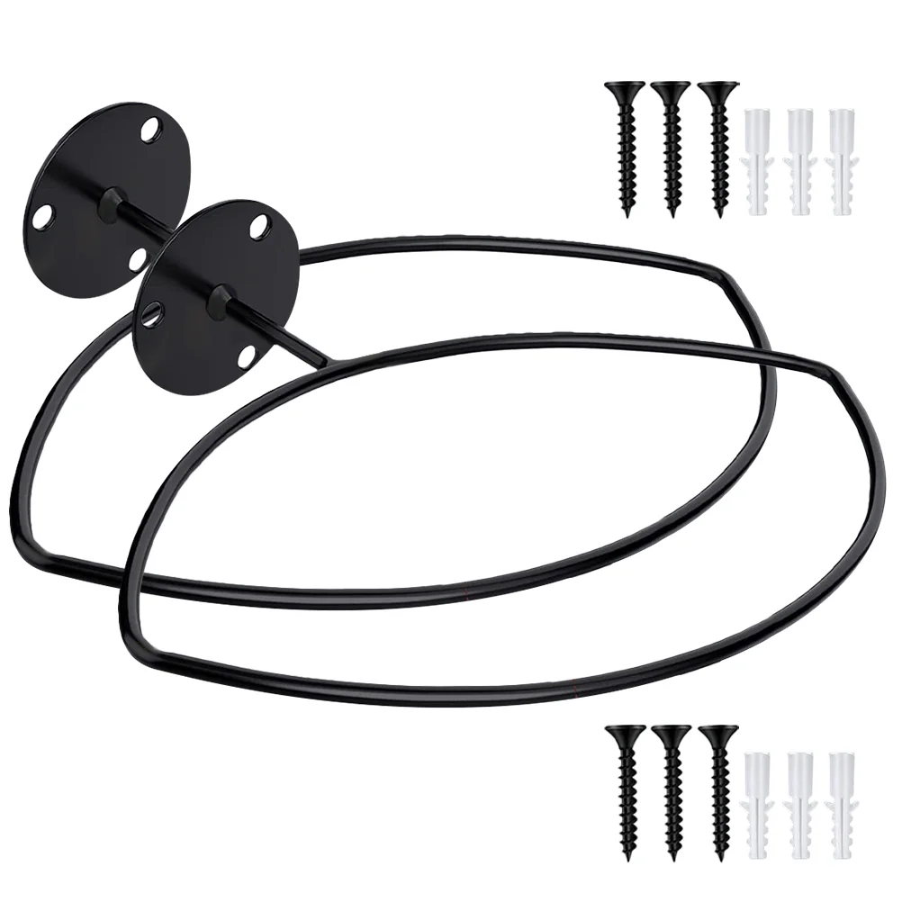2 Pcs Rugby Wall Mount Wall-mounted Storage Rack Basketball Holder Football Stand Iron
2 Pcs Rugby Wall Mount Wall-mounted Storage Rack Basketball Holder Football Stand Iron