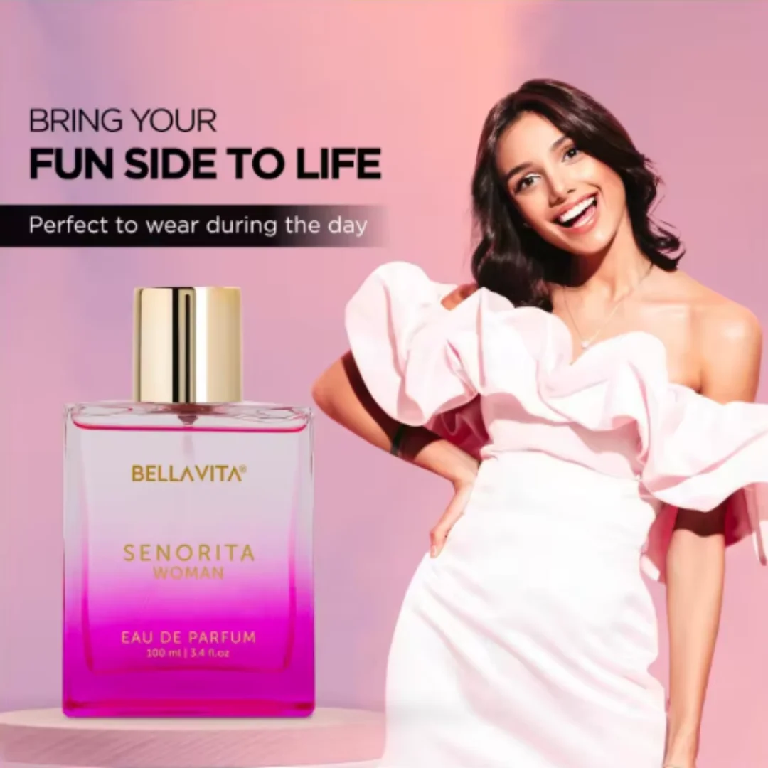 Luxury SENORITA Women's Perfume 100ml A Citrus Honey Elixir for Day Night Romance An Exclusive Fragrance for Your One Only
Luxury SENORITA Women's Perfume 100ml A Citrus Honey Elixir for Day Night Romance An Exclusive Fragrance for Your One Only