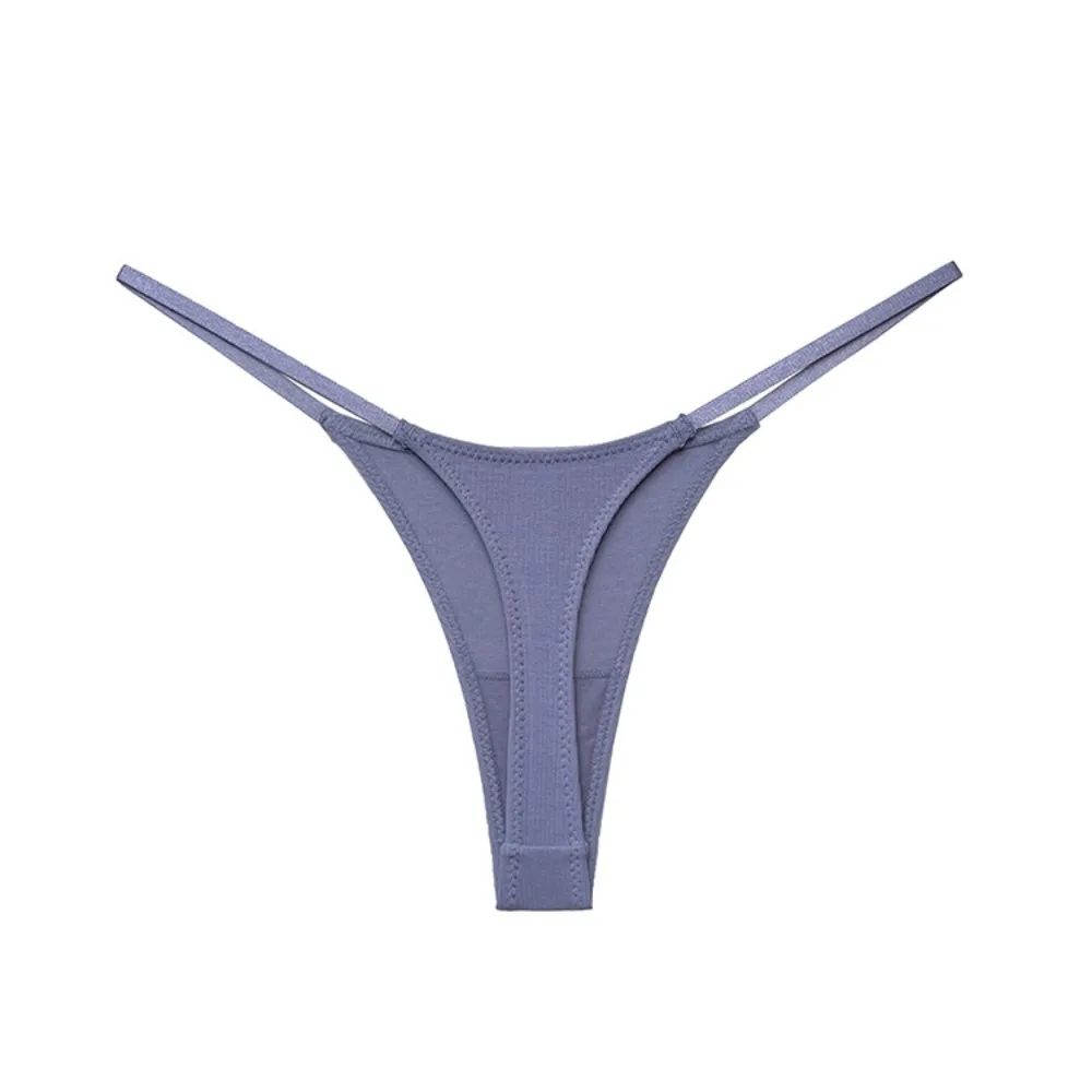 Solid Color Thin Strap T-Back Thongs G-Strings Cotton Crotch Seamless Panties Lingerie Underwear Low Waist T Pants Female
Solid Color Thin Strap T-Back Thongs G-Strings Cotton Crotch Seamless Panties Lingerie Underwear Low Waist T Pants Female