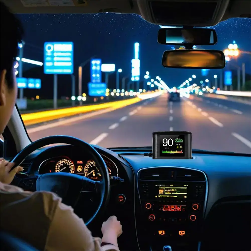 Universal HUD Head-up Display P10 Automotive LCD Code Speed Turbine Multifunction Pressure Meter Meter G3K6
Universal HUD Head-up Display P10 Automotive LCD Code Speed Turbine Multifunction Pressure Meter Meter G3K6