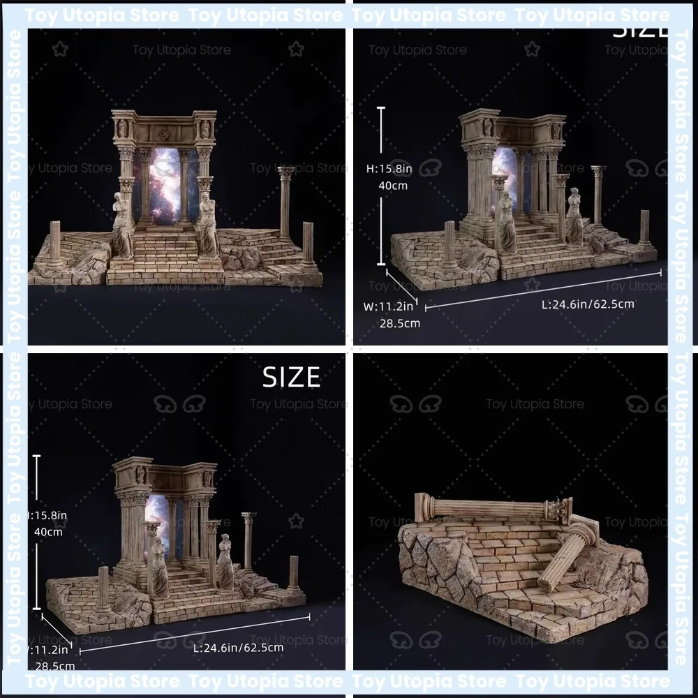 MMMTOYS 1/12 Ruinas Antiguas M2513 Ancient Ruins Diorama Platform, Desert Temple Scene Display Base for 6-Inch Action
MMMTOYS 1/12 Ruinas Antiguas M2513 Ancient Ruins Diorama Platform, Desert Temple Scene Display Base for 6-Inch Action