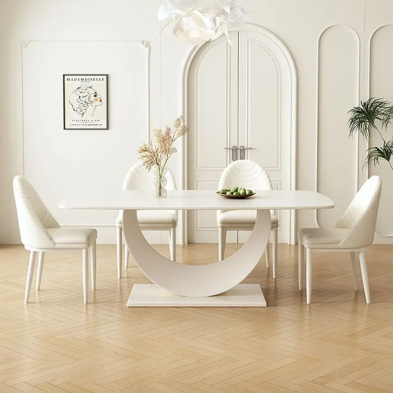 Rectangular Dining Table Sedentary Luxury Modern Rooms Multifunction Home Furniture Reception Tables Bord Bwrdd Marble Room Home
Rectangular Dining Table Sedentary Luxury Modern Rooms Multifunction Home Furniture Reception Tables Bord Bwrdd Marble Room Home