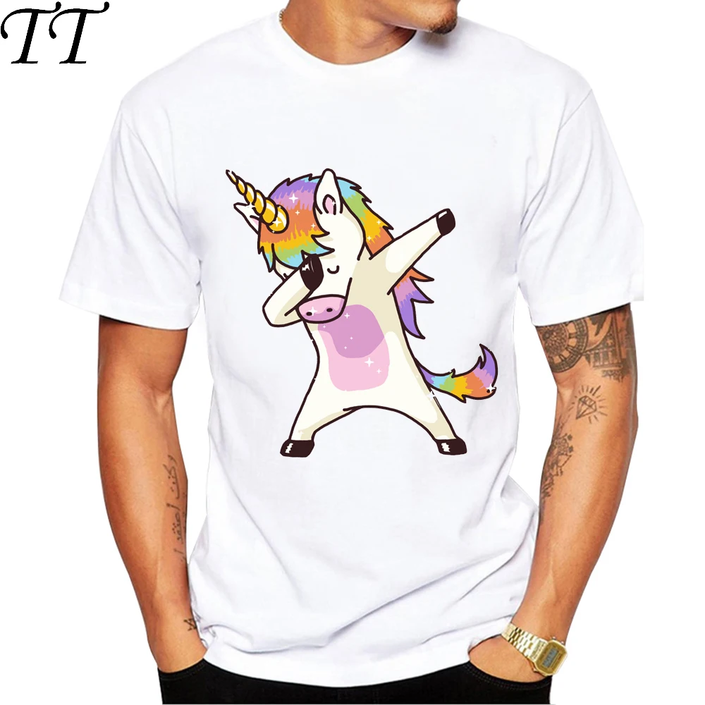 2019 Summer Fashion Dabbing Unicorn T-Shirt Men Funny T Shirts Dabbing Hip Pop Unicorn/Cat/Zebra Tops Tee gt184
2019 Summer Fashion Dabbing Unicorn T-Shirt Men Funny T Shirts Dabbing Hip Pop Unicorn/Cat/Zebra Tops Tee gt184
