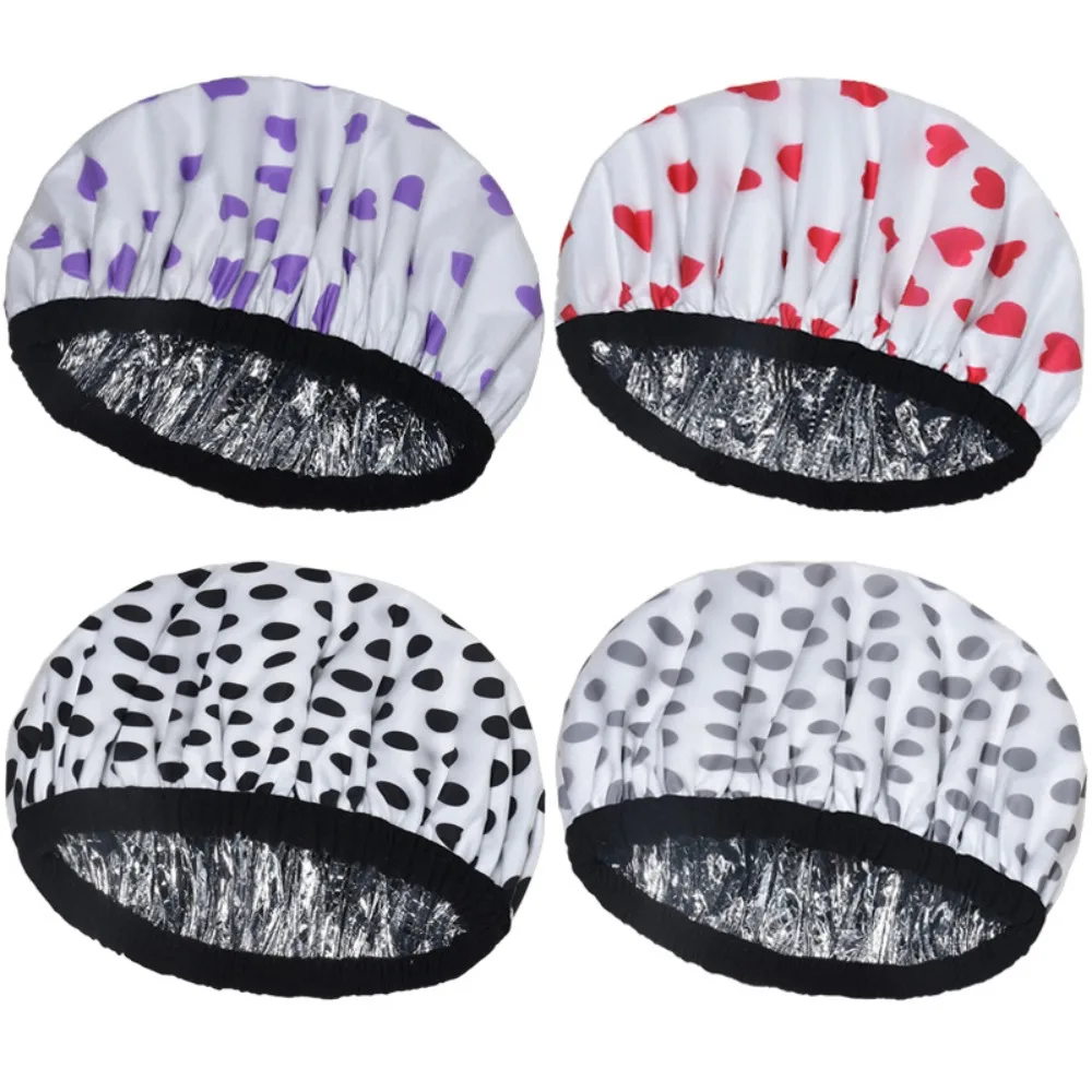 Thickened Self-heating Tin Foil Hat Thermostatic Shower Cap Steam Hair Mask Cap Spontaneous Heating Bathing Cap
Thickened Self-heating Tin Foil Hat Thermostatic Shower Cap Steam Hair Mask Cap Spontaneous Heating Bathing Cap