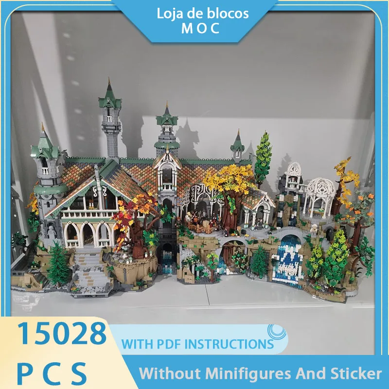 Exquisite new MOC building block model Ruiwen's garden complete version technology modular holiday gift toy DIY assembly set
Exquisite new MOC building block model Ruiwen's garden complete version technology modular holiday gift toy DIY assembly set