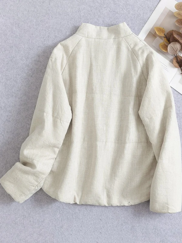 Женская хлопковая одежда Thiened с высоким воротником, ветрозащитная художественная хлопковая одежда для женщин, осенне-зимняя сезонная модная одежда для поездок на работу
Женская хлопковая одежда Thiened с высоким воротником, ветрозащитная художественная хлопковая одежда для женщин, осенне-зимняя сезонная модная одежда для поездок на работу