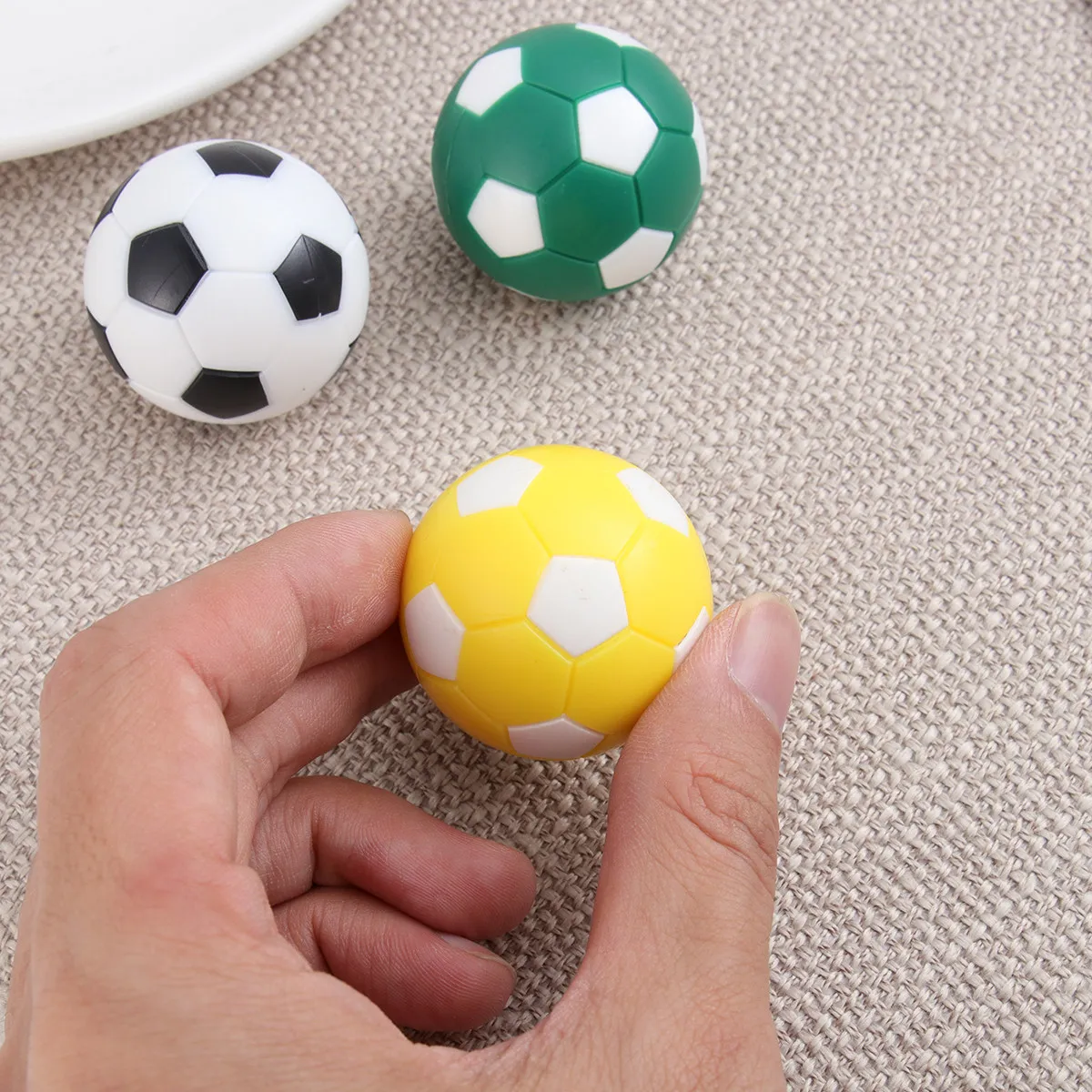 15Pcs Table Foosball Ball Replacement Multicolor 36Mm Diameter for Standard Soccer Table Games Indoor Competitive
15Pcs Table Foosball Ball Replacement Multicolor 36Mm Diameter for Standard Soccer Table Games Indoor Competitive