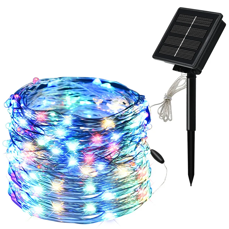 Solar String Fairy Lights 10m 100LED Waterproof Outdoor Garland Solar Power Lamp Garden Wedding Decoration LED Night Light
Solar String Fairy Lights 10m 100LED Waterproof Outdoor Garland Solar Power Lamp Garden Wedding Decoration LED Night Light