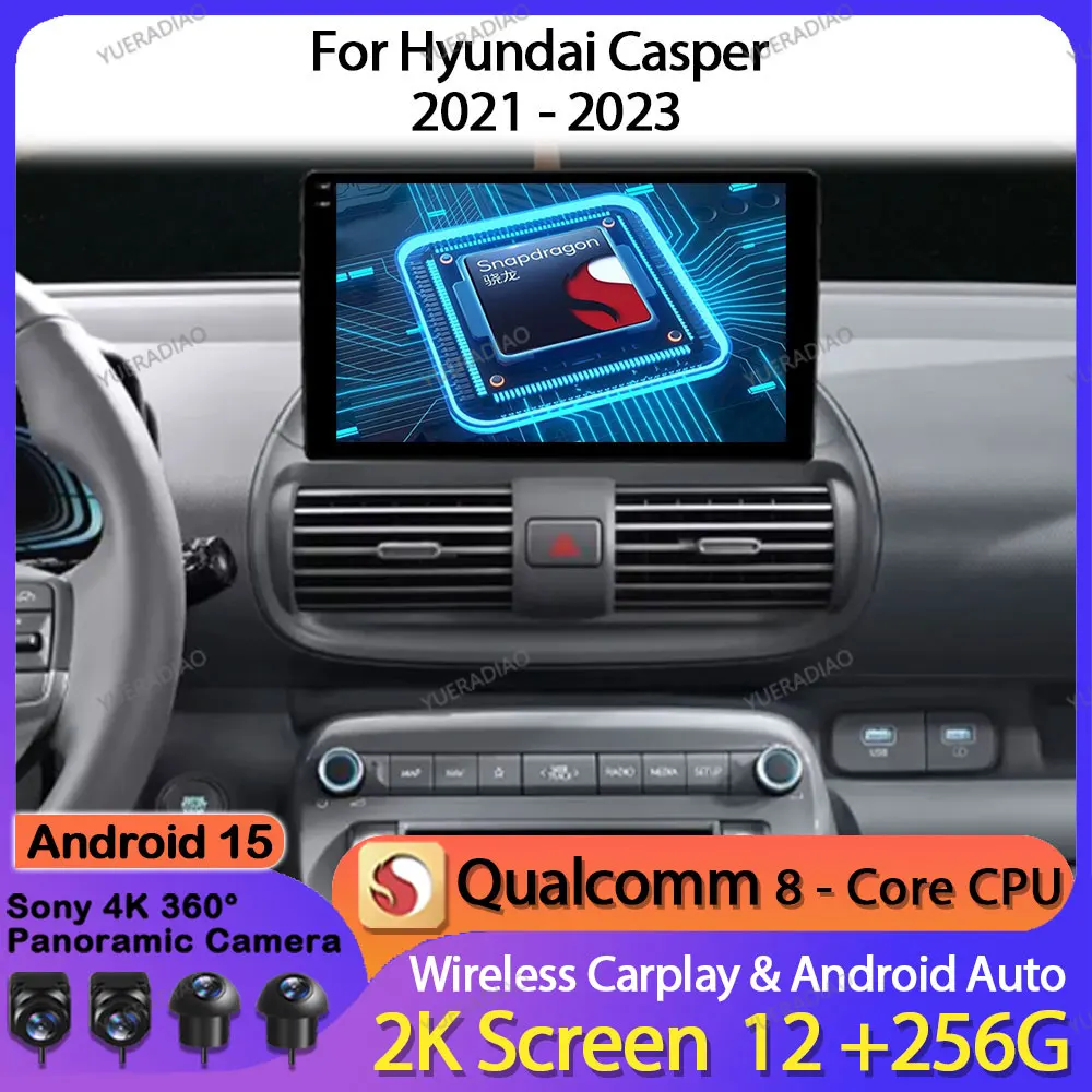 Автомобильное радио Android 15 для Hyundai Casper 2021, головное устройство 4G LTE 5G WIFI Qualcomm BT QLED, мультимедийный стерео видеоплеер 2DIN NAVI
Автомобильное радио Android 15 для Hyundai Casper 2021, головное устройство 4G LTE 5G WIFI Qualcomm BT QLED, мультимедийный стерео видеоплеер 2DIN NAVI