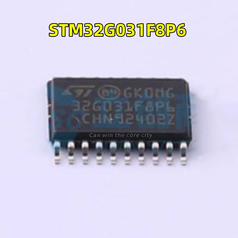 1-100 PCS/LOT Original genuine STM32G031F8P6 TSSOP-20 ARM Cortex-M0 + 32-bit microcontroller
1-100 PCS/LOT Original genuine STM32G031F8P6 TSSOP-20 ARM Cortex-M0 + 32-bit microcontroller