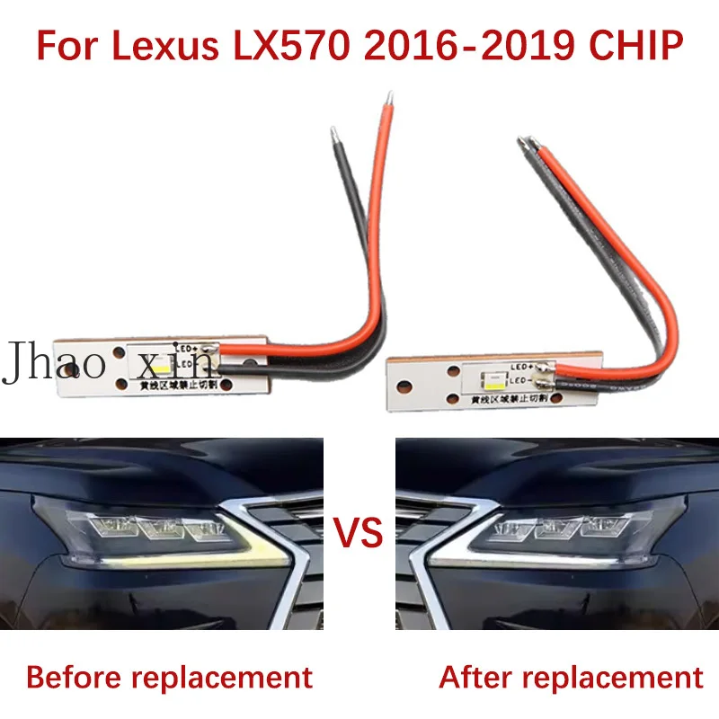 For Lexus LX570 16-19 Car Headlight DRL CHIP White Light Daytime Running Lights Ballast Angel Eye Light Source Board Chip Module
For Lexus LX570 16-19 Car Headlight DRL CHIP White Light Daytime Running Lights Ballast Angel Eye Light Source Board Chip Module