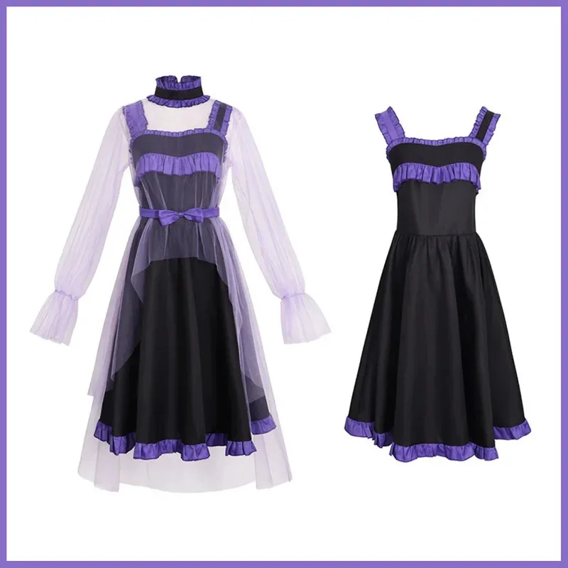 ff34Anime OSHI NO KO Kurokawa Akane Cosplay Costume Summer Day Purple Mesh Princess Dress Wig Adult Woman Sexy Carnival Suit
ff34Anime OSHI NO KO Kurokawa Akane Cosplay Costume Summer Day Purple Mesh Princess Dress Wig Adult Woman Sexy Carnival Suit