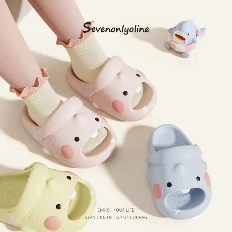 Kids Cute Shark Clogs, Cartoon 3D Animal Eva Sandals, Non-Slip Breathable Slippers for Boys & Girls, Slip-On Beach Garden Shoes
Kids Cute Shark Clogs, Cartoon 3D Animal Eva Sandals, Non-Slip Breathable Slippers for Boys & Girls, Slip-On Beach Garden Shoes