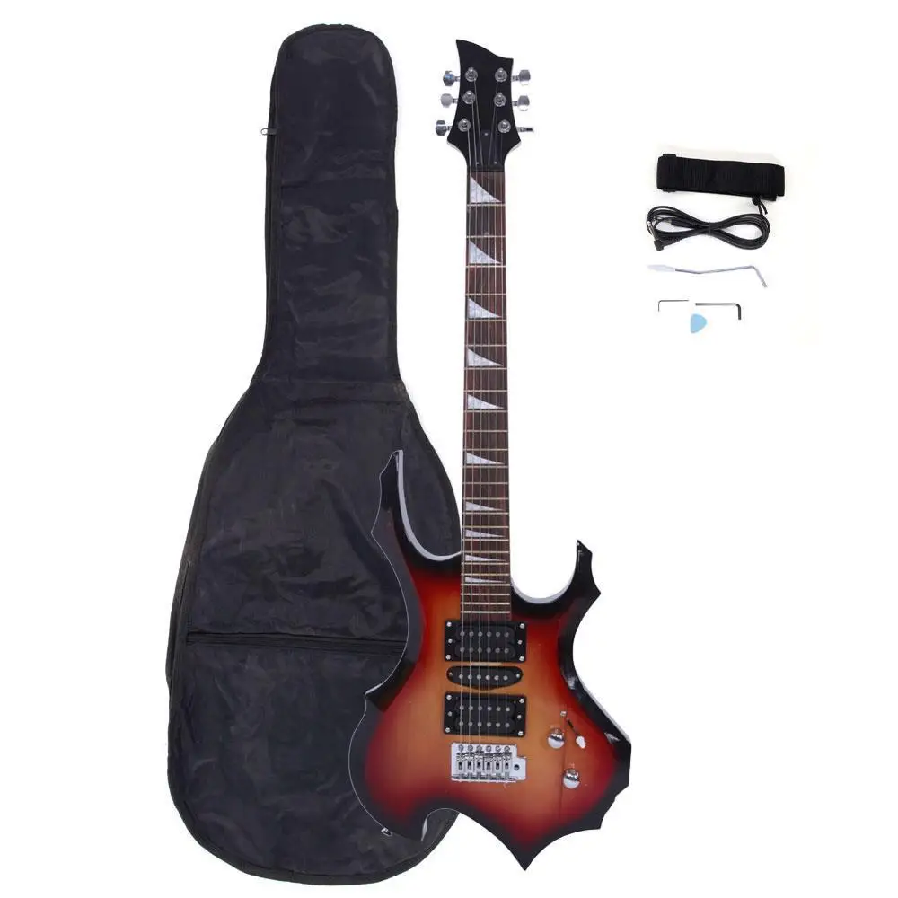 New School Student Basswood 6 Strings Right Handed Electric Guitar Set
New School Student Basswood 6 Strings Right Handed Electric Guitar Set