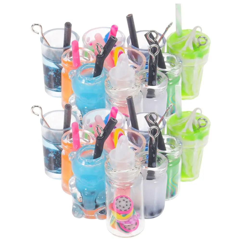 20 Pcs Mini Glass Bottle Charms Jewelry Making Accessories Lightweight Durable Adorable Design Decorative Effects
20 Pcs Mini Glass Bottle Charms Jewelry Making Accessories Lightweight Durable Adorable Design Decorative Effects