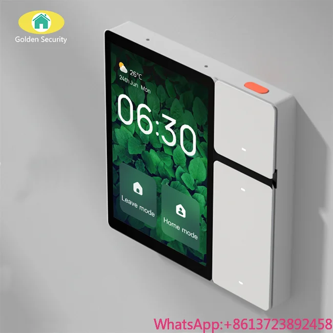 New Release Smart Home Product 3.5 Inch Tuya Mini Control Panel with IR Controller 3 Gang Relay Switch
New Release Smart Home Product 3.5 Inch Tuya Mini Control Panel with IR Controller 3 Gang Relay Switch