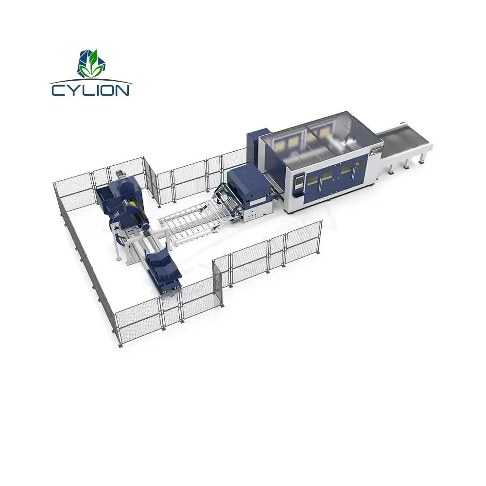12kw Carbon Steel Metal Sheet Conveyor Platform Leveling Machine Automatic Feeding Coil Fed Fiber Laser Cutting Machine
12kw Carbon Steel Metal Sheet Conveyor Platform Leveling Machine Automatic Feeding Coil Fed Fiber Laser Cutting Machine