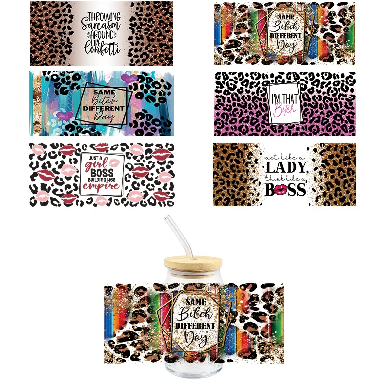 Leopard Speckles UV DTF Wrap Transfer Stickers Fashion Trend Design Waterproof Wrap For Glasses Cups Mugs Decal
Leopard Speckles UV DTF Wrap Transfer Stickers Fashion Trend Design Waterproof Wrap For Glasses Cups Mugs Decal
