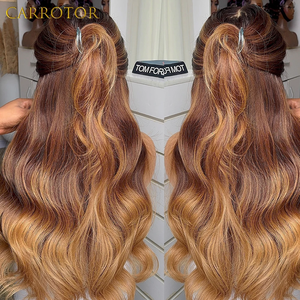Body Wave Honey Blonde 1B/427 Colored Human Hair Wig 13x4 HD Lace Front Glueless Human Hair Wigs Pre Plucked Ready To Wear
Body Wave Honey Blonde 1B/427 Colored Human Hair Wig 13x4 HD Lace Front Glueless Human Hair Wigs Pre Plucked Ready To Wear
