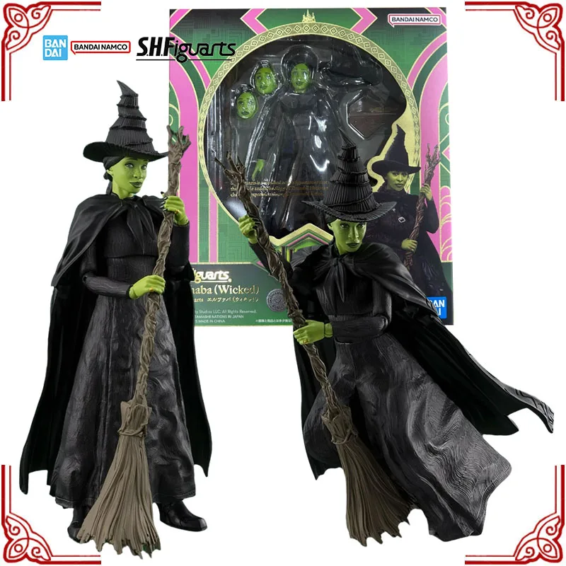 In Stock Genuine Bandai Wicked Model Kit SHF Elphaba Wicked Anime Action Figure Collection Finished Model Boy Toys Birthday Gift
In Stock Genuine Bandai Wicked Model Kit SHF Elphaba Wicked Anime Action Figure Collection Finished Model Boy Toys Birthday Gift