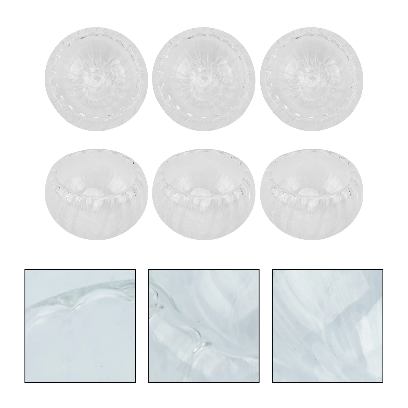 6Pcs Chic Glass Tea Cups Strong Gloss Transparent Bright Perfect Gift Choice Tea Mugs Glass Pumpkin Stripe Mugs
6Pcs Chic Glass Tea Cups Strong Gloss Transparent Bright Perfect Gift Choice Tea Mugs Glass Pumpkin Stripe Mugs