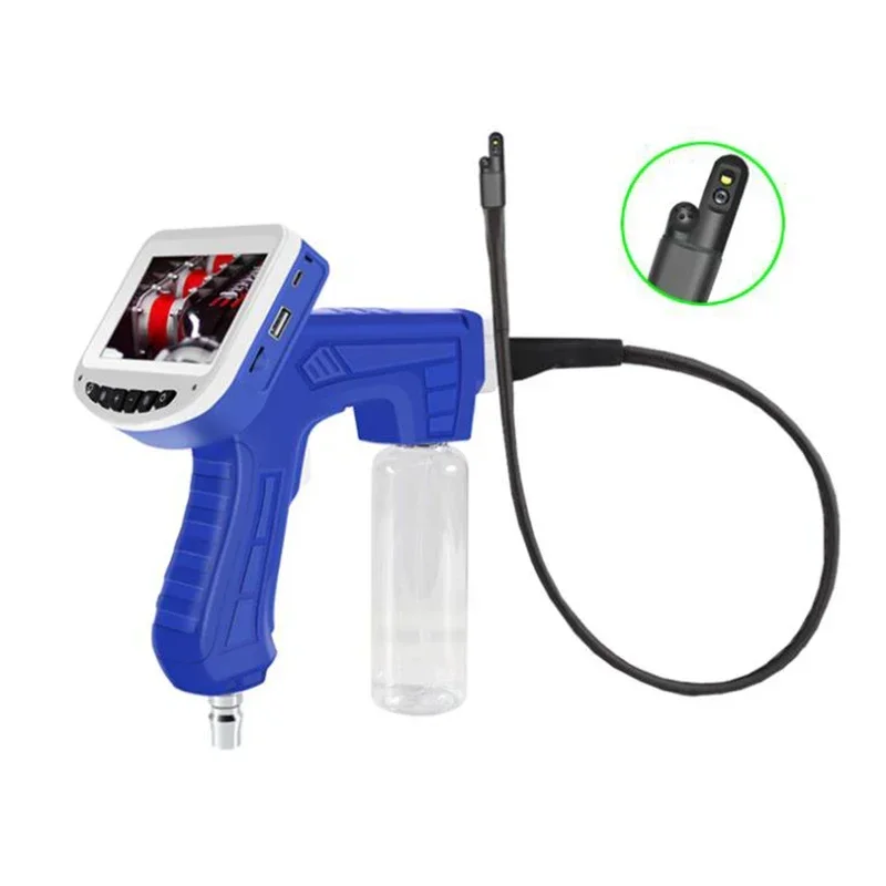 4.3-inch side view spray gun endoscope camera handheld otoscope car air conditioning cleaning endoscope
4.3-inch side view spray gun endoscope camera handheld otoscope car air conditioning cleaning endoscope