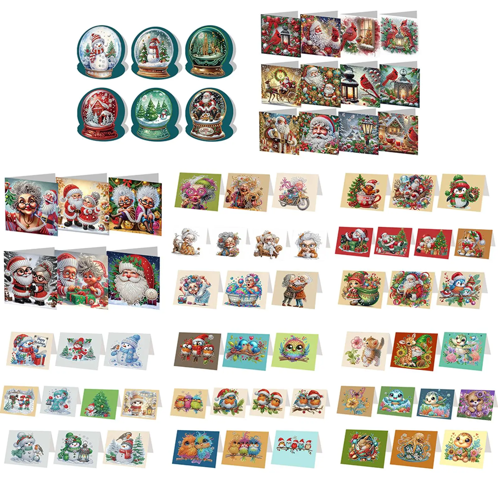 Набор из 6/10/12 открыток для творчества с мозаикой из страз и алмазной вышивки, рождественские дизайны, ручная работа, для праздников и торжеств
Набор из 6/10/12 открыток для творчества с мозаикой из страз и алмазной вышивки, рождественские дизайны, ручная работа, для праздников и торжеств