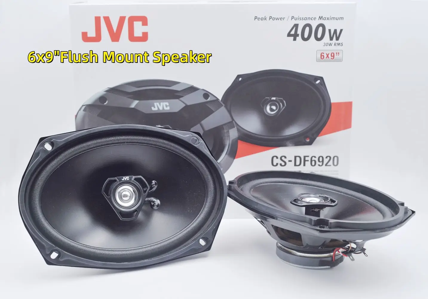 JVC Flush Mount Speaker 400W Coaxial Car Speaker 6*9inch Door Speaker 16.3cm*23.6cm Car Horns (2PCS speakers)
JVC Flush Mount Speaker 400W Coaxial Car Speaker 6*9inch Door Speaker 16.3cm*23.6cm Car Horns (2PCS speakers)