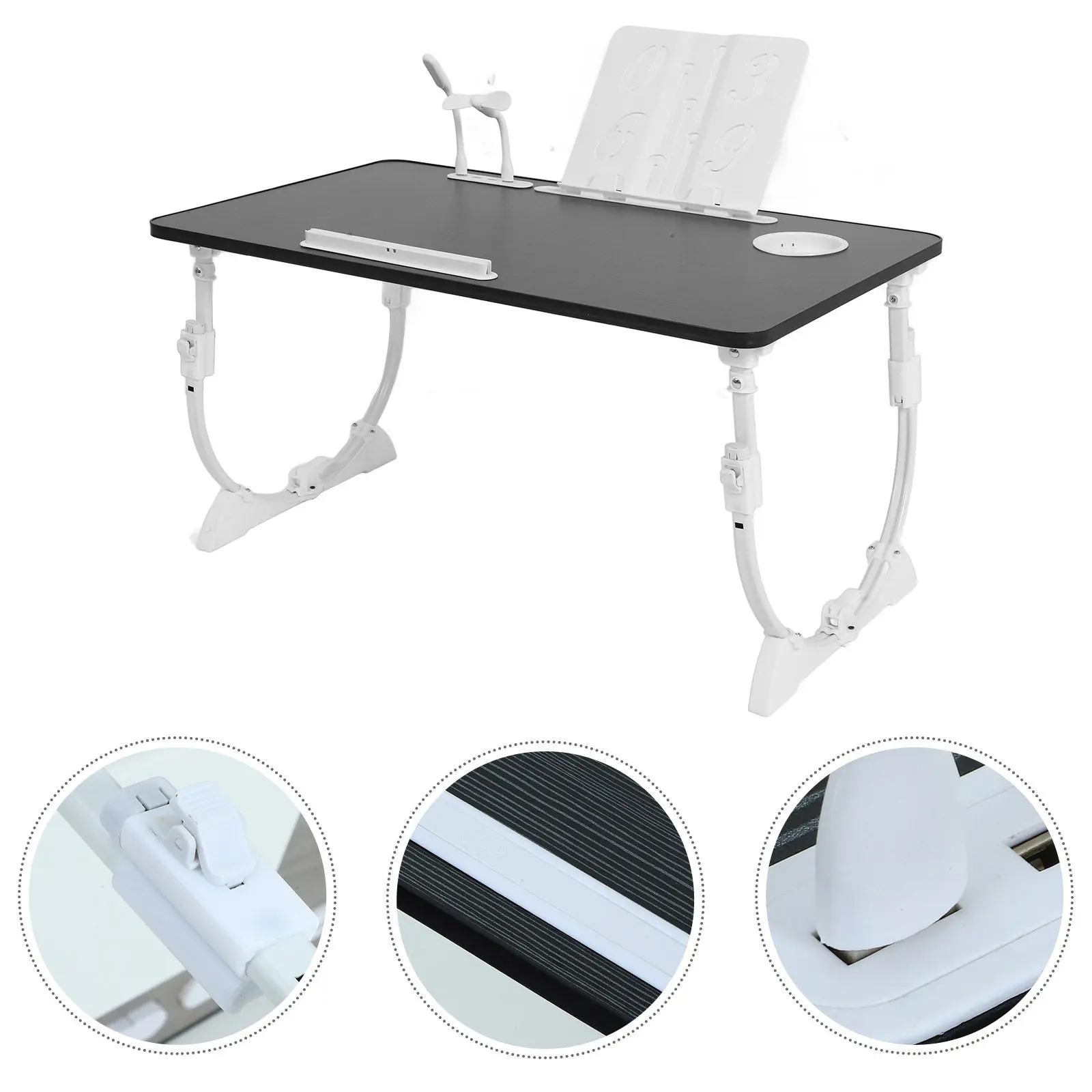 1 set 1 Set Adjustable Folding Laptop Desk With Tilt Function Cup Holder Bookshelf Portable Bed Table For Lap Use Computer Stand
1 set 1 Set Adjustable Folding Laptop Desk With Tilt Function Cup Holder Bookshelf Portable Bed Table For Lap Use Computer Stand