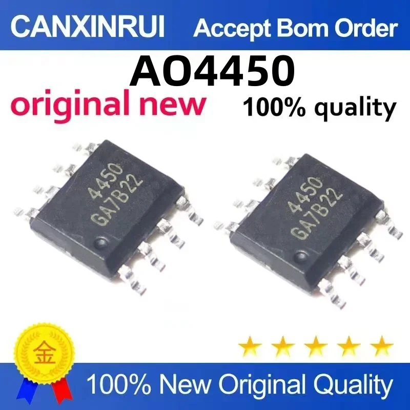 (5-100 pieces) New stock AO4450 4450 40V7A field-effect transistor SOP-8
(5-100 pieces) New stock AO4450 4450 40V7A field-effect transistor SOP-8