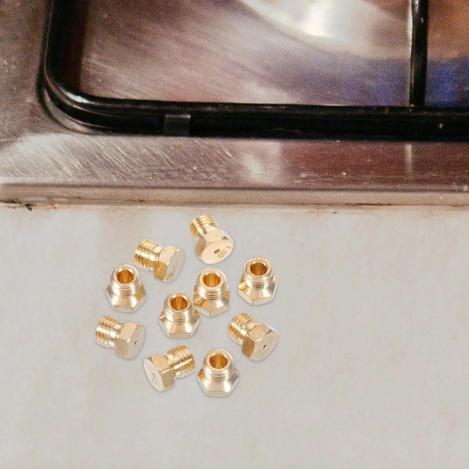 10pcs Gas Stove Nozzles Burners Brass Gas Stove Nozzle Household Gas Stove Parts Brass Nozzle Replacement Accessories For Home
10pcs Gas Stove Nozzles Burners Brass Gas Stove Nozzle Household Gas Stove Parts Brass Nozzle Replacement Accessories For Home