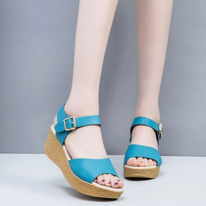 Women's Platform Sandals 2026 Summer New Wedge Peep Toe Anti-Slip Outdoor Beach Shoes
Women's Platform Sandals 2026 Summer New Wedge Peep Toe Anti-Slip Outdoor Beach Shoes