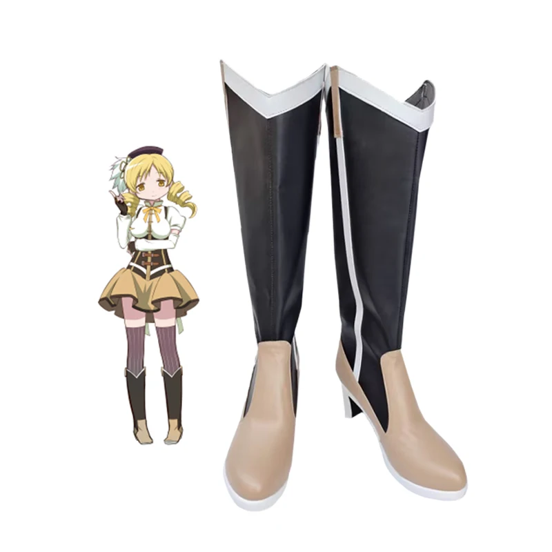 Puella Magi Madoka Magica Tomoe Mami Anime Characters Shoe Cosplay Shoes Boots Party Costume Prop
Puella Magi Madoka Magica Tomoe Mami Anime Characters Shoe Cosplay Shoes Boots Party Costume Prop