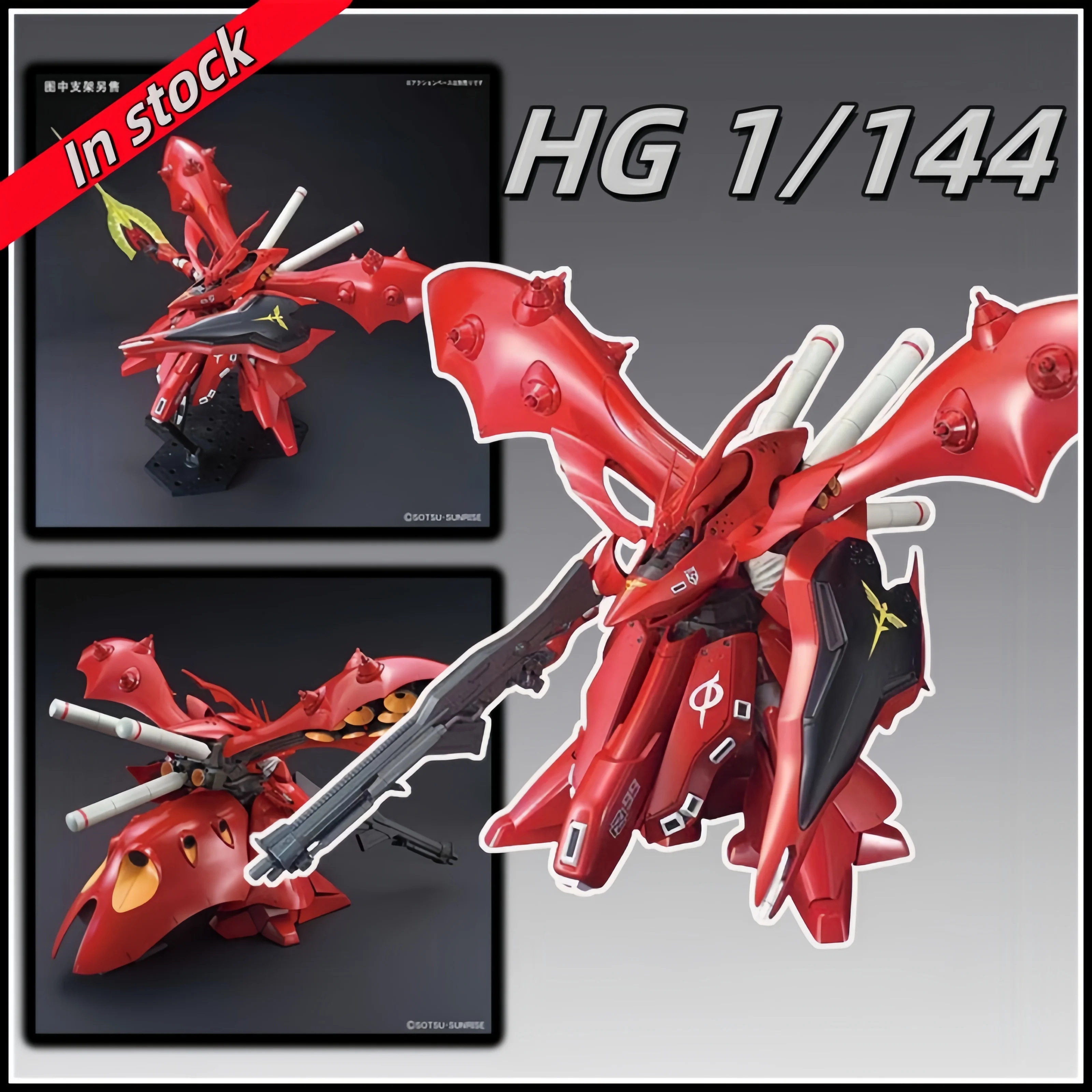 In Stock Star Nightingale Msn-04-2 Hg 1/144 Assembly Model Kit Collectible Anime Action Figure Plastic Robot Ornaments Toys Gift
In Stock Star Nightingale Msn-04-2 Hg 1/144 Assembly Model Kit Collectible Anime Action Figure Plastic Robot Ornaments Toys Gift