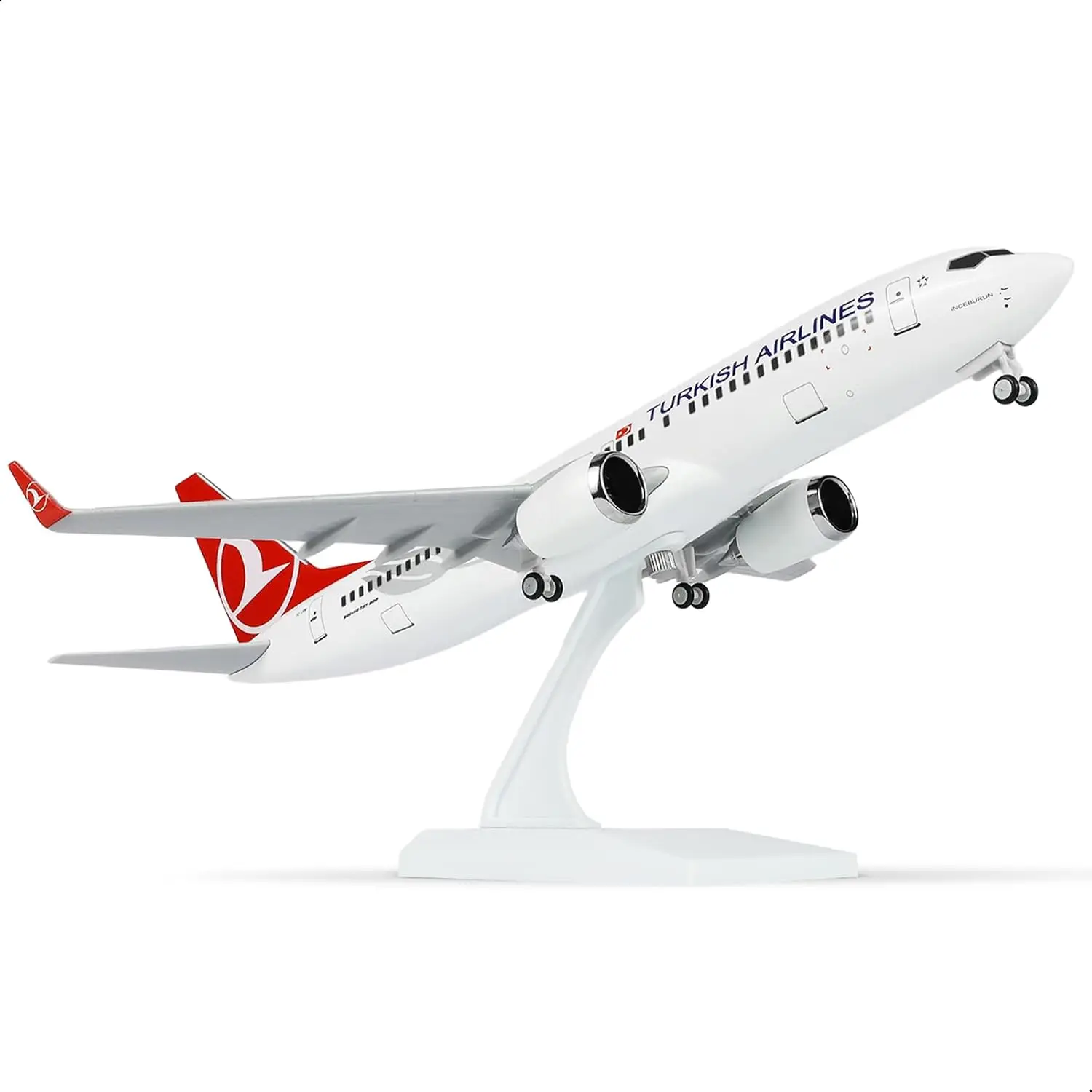 1/240 Scale Turkish B737 Airplane Model Toy Kit 30cm Resin Diecast Airplane Model with Stand for Adult Aviation Gift or Decorati
1/240 Scale Turkish B737 Airplane Model Toy Kit 30cm Resin Diecast Airplane Model with Stand for Adult Aviation Gift or Decorati