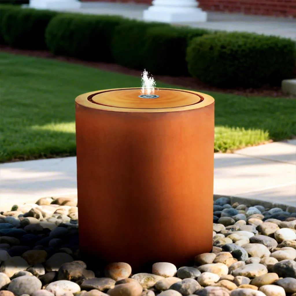Corten Steel Luxury Rain Curtain Water Feature Handcrafted Metal Sculpture by Skilled Manufacturer
Corten Steel Luxury Rain Curtain Water Feature Handcrafted Metal Sculpture by Skilled Manufacturer