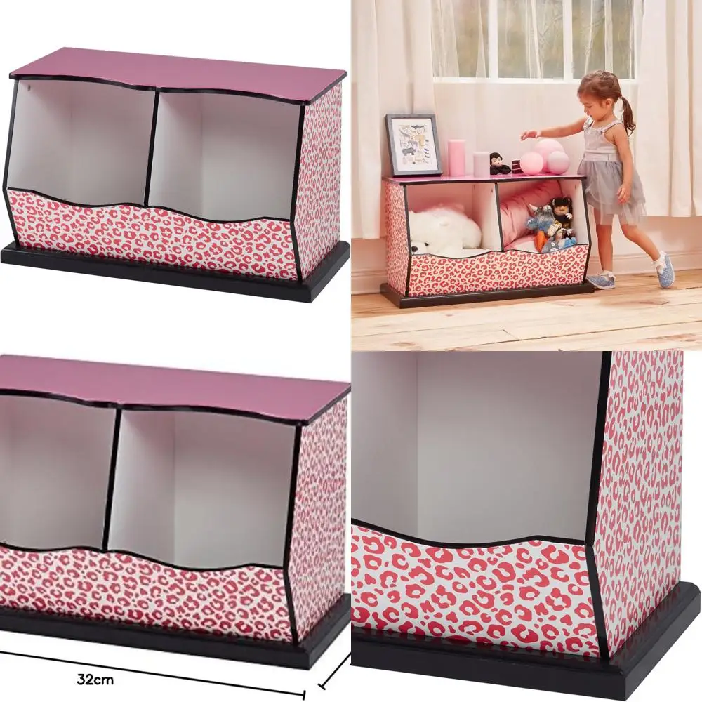 Leopard Print 2-Compartment Cubby Organizer
Leopard Print 2-Compartment Cubby Organizer