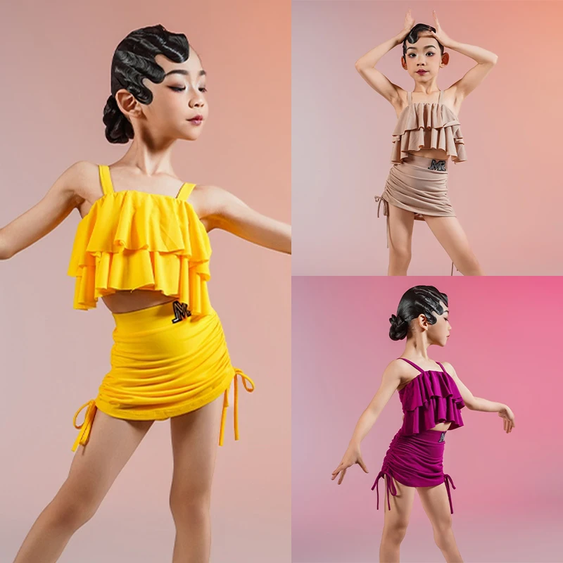 2025 New Latin Dance Competition Suits Kids Performance Dancing Clothes Girls Rumba Latin Dance Costume Stage Wear SL12802
2025 New Latin Dance Competition Suits Kids Performance Dancing Clothes Girls Rumba Latin Dance Costume Stage Wear SL12802