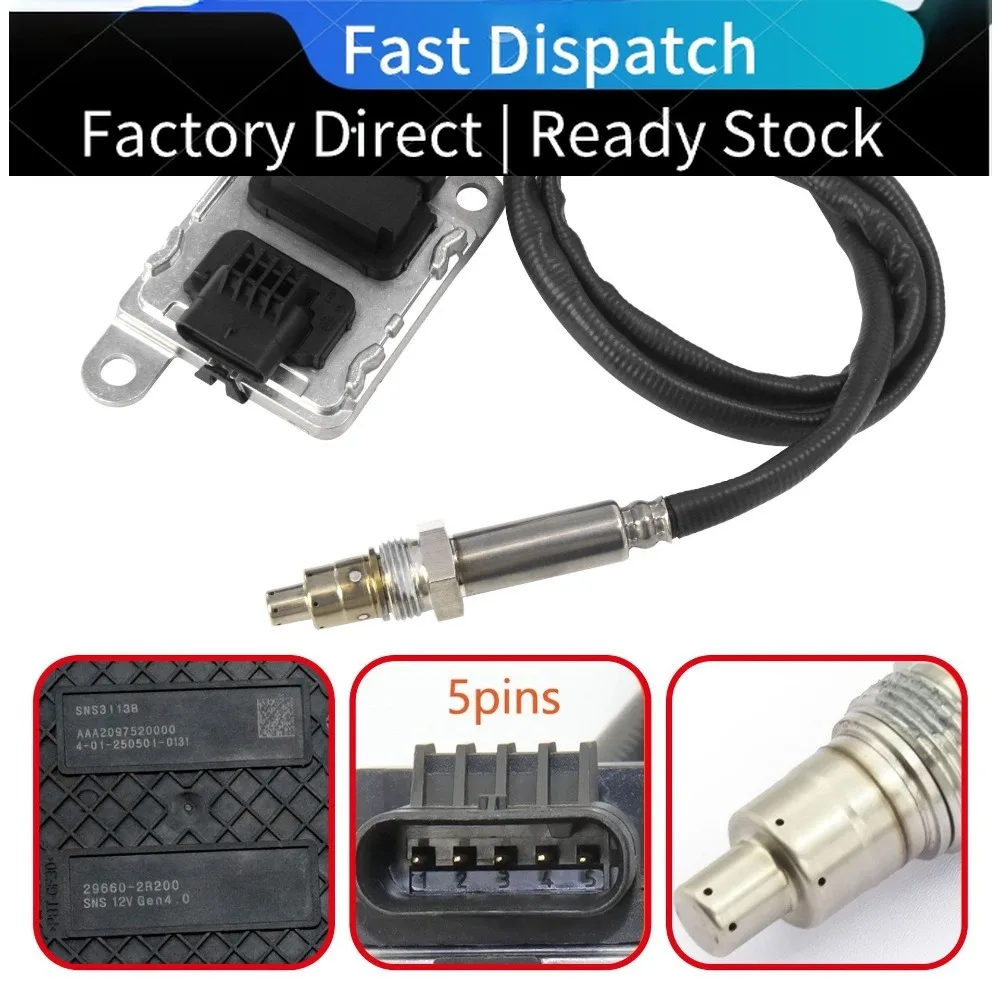 NOx Sensor 29660-2R200 for Hyundai Tucson Kia Sportage Nitrogen Oxygen SensorReplacement PartsReady To Ship
NOx Sensor 29660-2R200 for Hyundai Tucson Kia Sportage Nitrogen Oxygen SensorReplacement PartsReady To Ship