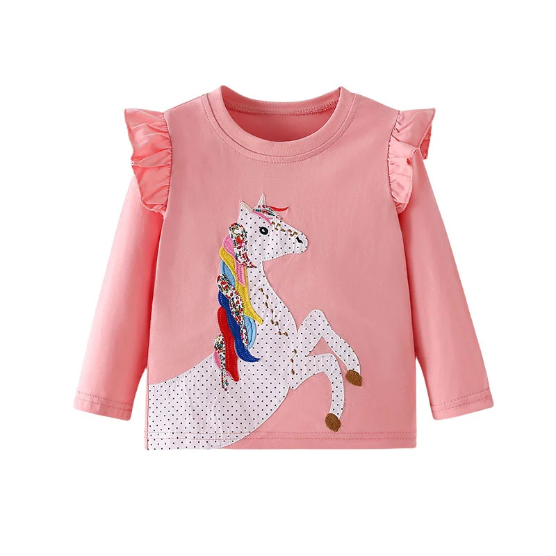 Jumping Meters 2-7T Unicorns Children's Long Sleeve Girls Tshirts For Spring Autumn Winter Boys Clothes Toddler Tops Shirts
Jumping Meters 2-7T Unicorns Children's Long Sleeve Girls Tshirts For Spring Autumn Winter Boys Clothes Toddler Tops Shirts