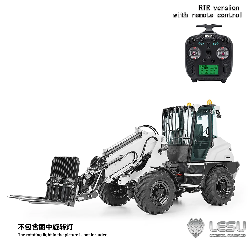 Toy 1/14 LESU AT1050 RC Hydraulic Loader Telescopic Arm Finished Radio Control Truck Machine Light Sound Car Model Vehicle Gifts
Toy 1/14 LESU AT1050 RC Hydraulic Loader Telescopic Arm Finished Radio Control Truck Machine Light Sound Car Model Vehicle Gifts