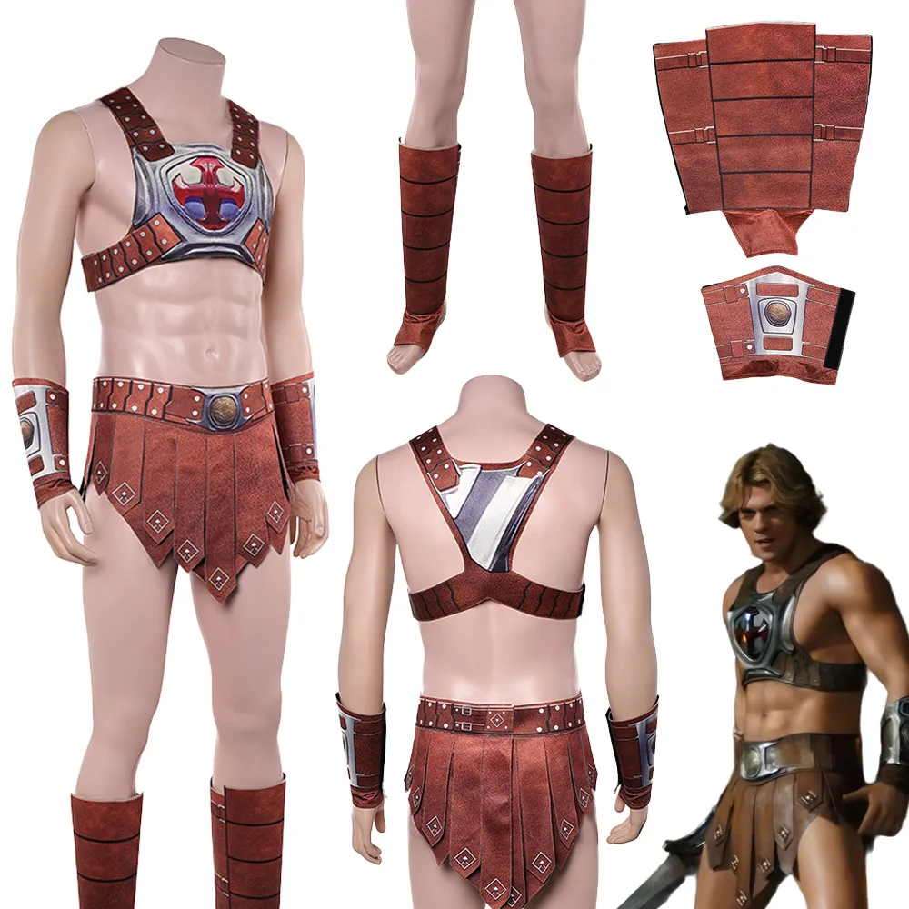 Fantasia 2026 Movie Universe Masters He Man Cosplay Battle Suits Men Disfraz Costume Male Fantasy Halloween Carnival Party Cloth
Fantasia 2026 Movie Universe Masters He Man Cosplay Battle Suits Men Disfraz Costume Male Fantasy Halloween Carnival Party Cloth