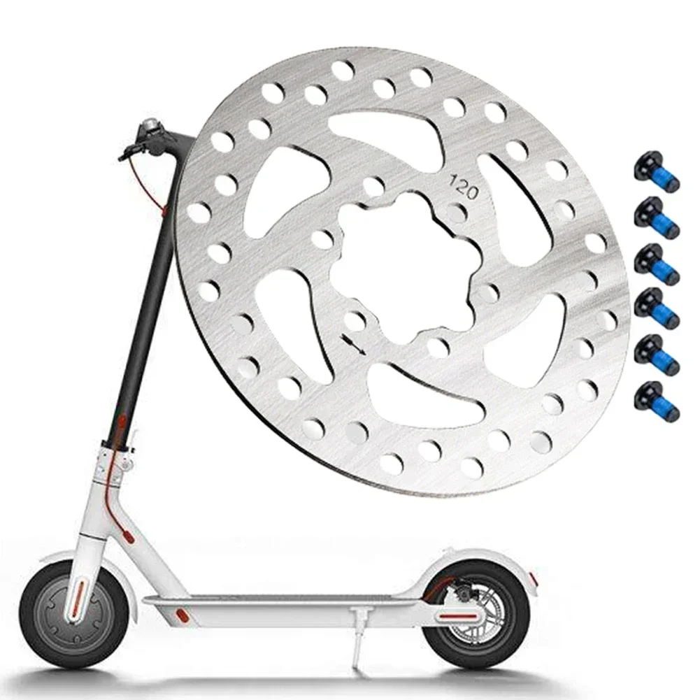 120mm 6 Holes Brake Disc W/Screws For X Iaomi-Pro/Pro2 Electric Scooter Scooter Mountain Road Bicycle Parts 2024
120mm 6 Holes Brake Disc W/Screws For X Iaomi-Pro/Pro2 Electric Scooter Scooter Mountain Road Bicycle Parts 2024