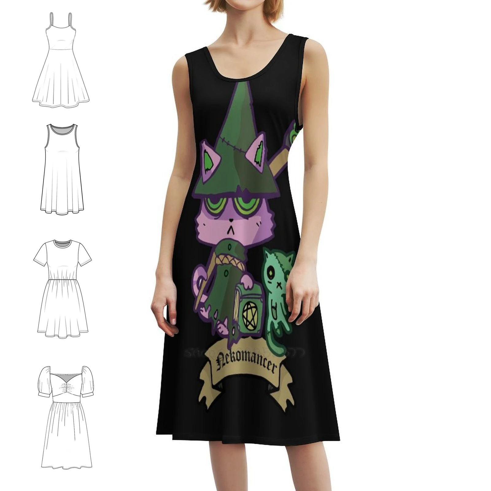 Nekomancer повседневное платье в корейском стиле для женщин, простые повседневные офисные женские платья Kawaiicats Cutekitties, очаровательные женские платья
Nekomancer повседневное платье в корейском стиле для женщин, простые повседневные офисные женские платья Kawaiicats Cutekitties, очаровательные женские платья