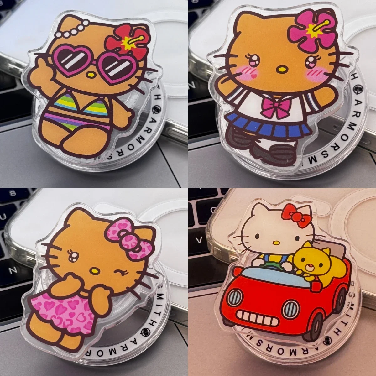 Sanrio Hello Kitty Kuromi Pochacco Melody For Magsafe Magnetic Phone Grip Tok Stand For iPhone Foldable Wireless Charging Holder
Sanrio Hello Kitty Kuromi Pochacco Melody For Magsafe Magnetic Phone Grip Tok Stand For iPhone Foldable Wireless Charging Holder
