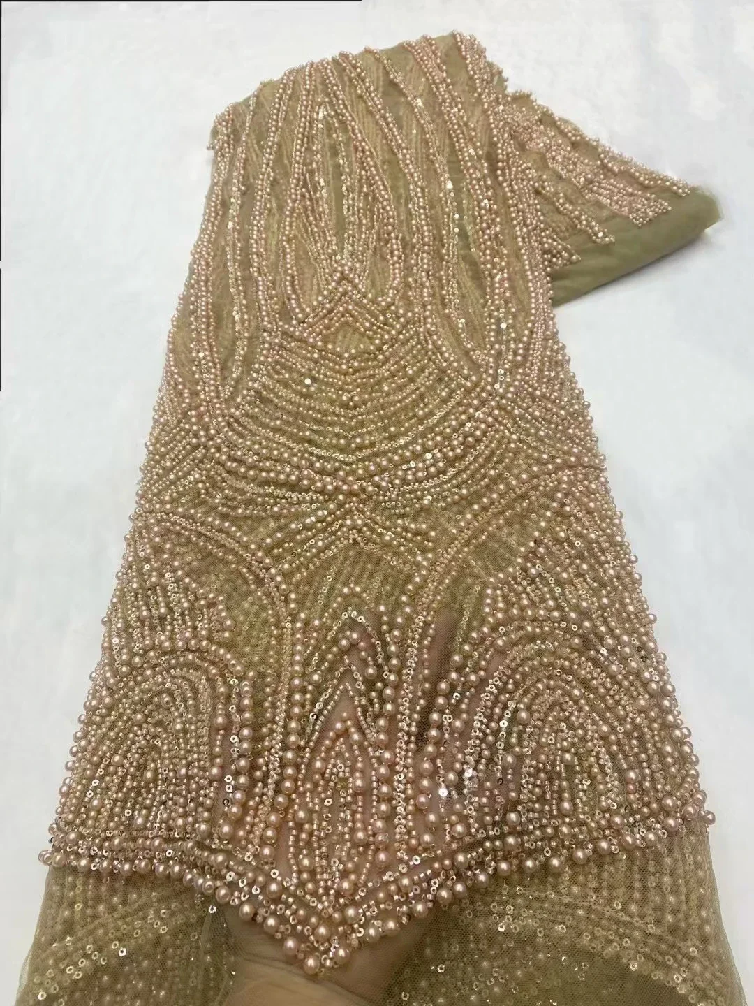 2025 High Quality New Style Heavy Beads Sequins French Nigeria Lace Fabric Handmade Beads African Lace Fabric For Dress PXX25105
2025 High Quality New Style Heavy Beads Sequins French Nigeria Lace Fabric Handmade Beads African Lace Fabric For Dress PXX25105