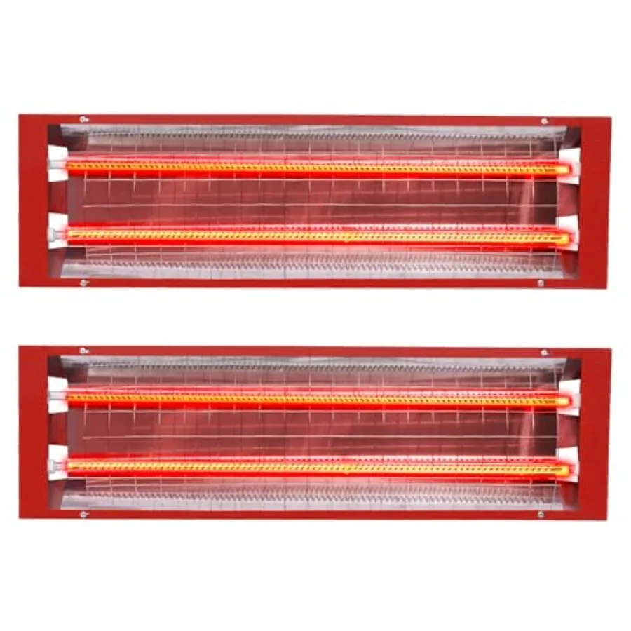 Wall-Mounted Infrared Paint Curing Lamp 1000 W Double Tube for Automotive and Furniture Body Repair Aluminum Housing Black Fast
Wall-Mounted Infrared Paint Curing Lamp 1000 W Double Tube for Automotive and Furniture Body Repair Aluminum Housing Black Fast