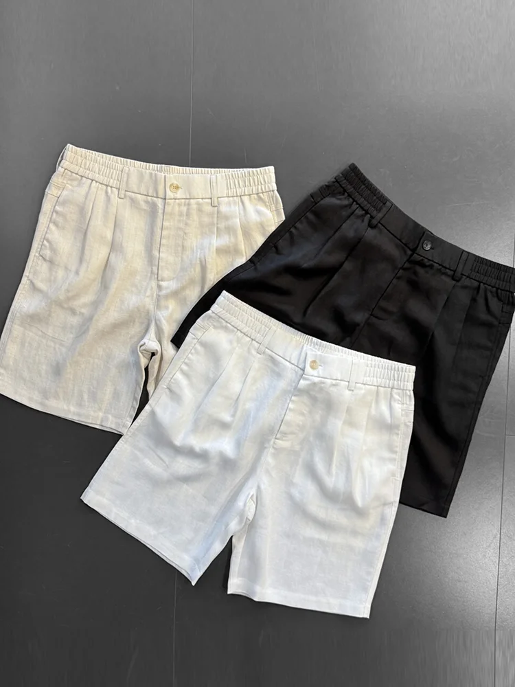 Белые льняные мужские ± летние тонкие повседневные свободные прямые брюки с пятью пуговицами, модные и удобные брюки для отдыха...
Белые льняные мужские ± летние тонкие повседневные свободные прямые брюки с пятью пуговицами, модные и удобные брюки для отдыха...