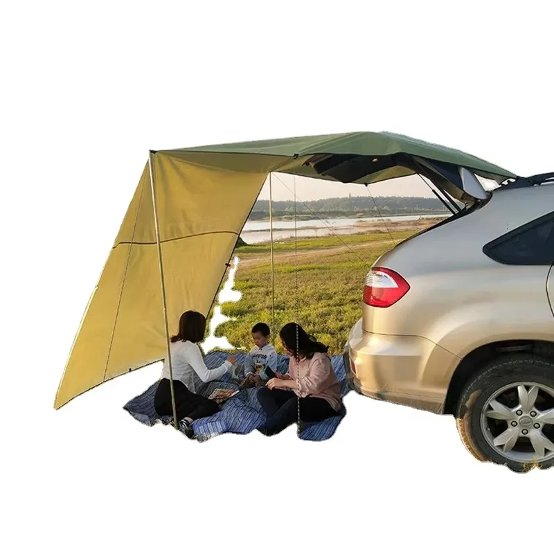 Car Roof Awning Silver Coating Side Tent Outdoor Camping Tail Tent SUV Side Sunshade 5-8 Person Canopy
Car Roof Awning Silver Coating Side Tent Outdoor Camping Tail Tent SUV Side Sunshade 5-8 Person Canopy