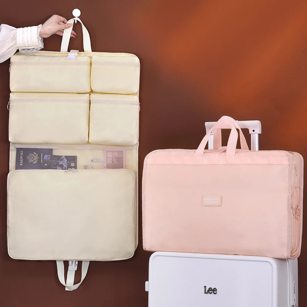 7 in 1 Hanging Travel Clothing Storage Bag Luggage Organizer Innerwear Separation Bag Foldable Storage Bag for Closet
7 in 1 Hanging Travel Clothing Storage Bag Luggage Organizer Innerwear Separation Bag Foldable Storage Bag for Closet